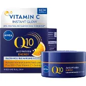 Nivea Q10 Energy Night Moisturizer 50ml - Soins de la peau, régénération et revitalisation pour l'amour personnel de la peau.
