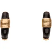 BRAELYN Boucles d'oreilles or / rose / noir