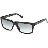 GUESS Gu00274 Sunglasses Marron Gradient Green/CAT2 Homme