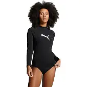Puma Long Sleeve Rash Guard Noir L Femme