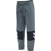 Hummel Pantalon 'Samson' bleu marine / gris / blanc
