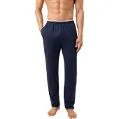 Mey Pantalon de pyjama 'Dry Cotton Colour' bleu foncé