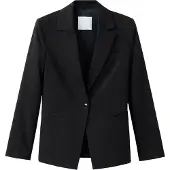 Mango Blazer 'Boreal' noir