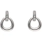 NAEMI Boucles d'oreilles argent / transparent