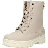 Mustang Bottines à lacets crème