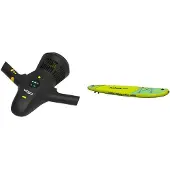 Nilox Kahuna Wai Inflatable Paddle Surf Set Jaune 335 cm