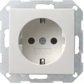 Gira 018827 Prise de courant Standard 55/E2/Event blanc pur/mat