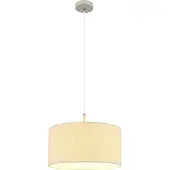 Globo Suspension Deleon brun sable Ø 40cm