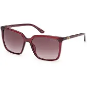GUESS GU00258 Shiny bordeaux 56/16/140 Lunettes de soleil pour femmes