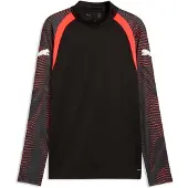 Puma T-Shirt fonctionnel 'Individual Final' rouge clair / noir / blanc