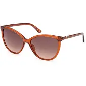 GUESS GU00256 Shiny dark orange 58/15/140 Lunettes de soleil pour femmes