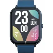 Techmade Montre digitale 'Glow Smartwatch mit passender Pochette' bleu foncé