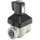 Burkert Électrovanne G3/8'' NC Acier Inoxydable FKM 0-10bar/145psi 24VDC Anti Coup De Bélier 6213 288404