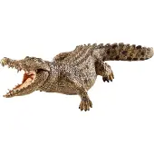 Schleich Wild Life, jouet animal sauvage r aliste pour gar ons et filles, figurine crocodile avec m choire mobile