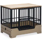 Designed By Lotte Cage pour chien Premium noir, taille : L