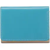 Mywalit Porte-monnaies 'Medium Tri-fold' turquoise