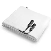 Duux Couverture électrique Snooze Fleece - 6 réglages - 155x200 cm