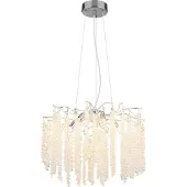 Globo Lampe suspendue Laverne Projectile chromée