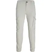 Jack & Jones Pantalon cargo 'JJIPaul JJFlake' écru