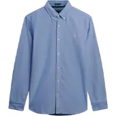 Superdry Chemise bleu chiné