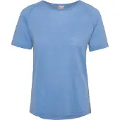 Kari Traa Sanne Wool Short Sleeve T-shirt Bleu M Femme