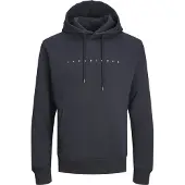 Jack & Jones Plus Pull-over 'Star' bleu nuit / jaune