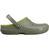 Crocs Classic Lined K Clogs Vert EU 34-35 Enfants