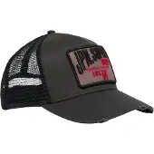 Superdry Dirt Road Cord Trucker Cap Gris