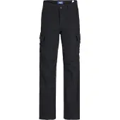 Jack & jones Junior Pantalon 'JPSTKane JJBarkley' noir / blanc cassé