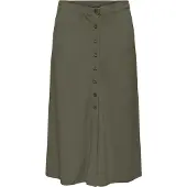 ONLY Jany Midi Skirt Vert M Femme