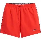 Superdry Sportswear Emb 15´´ Swimming Shorts Rouge XL Homme