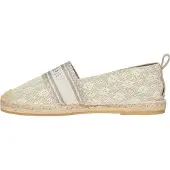 Superdry Canvas Overlay Espadrilles Gris EU 37 Femme