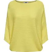 JDY New Behave 3/4 Sleeve T-shirt Jaune XS Femme