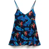 Superdry Beach Sleeveless Short Dress Multicolore S Femme