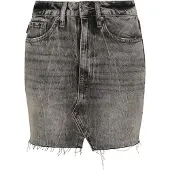 Superdry Vintage Denim Mini Skirt Gris 30 Femme