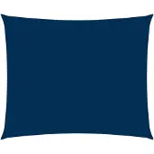 vidaXL Voile de parasol tissu oxford rectangulaire 3x5 m bleu