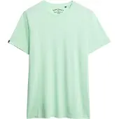 Superdry Homme T-shirt Classique Essential Vert Taille: M