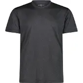 CMP 31t5847 Short Sleeve T-shirt Gris S Homme