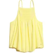 Superdry Lace Beach Sleeveless T-shirt Jaune S Femme