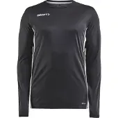 Craft T-shirt de Tennis Craft Men Pro Control Impact LS Tee M Black White-L