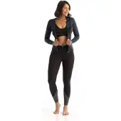 Jobe T-shirt Thermique à Manches Longues Et Zip Intégral Porto 2 Mm