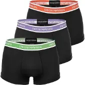 Emporio Armani Boxers vert pastel / lavande / homard / noir