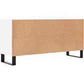 vidaXL Armoire TV Blanc 103,5x30x50 cm Bois composite
