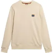 Superdry pour homme. M2014242A Sweat-shirt beige Great Outdoors (S), Casuel, Coton