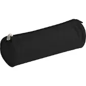 Clairefontaine 3329680081138, Trousse à crayons souple, Polyester, Noir, Couleur unie, Fermeture éclair, 220 mm