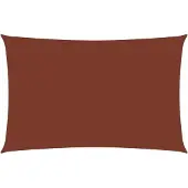 vidaXL Voile de parasol tissu oxford rectangulaire 2x4,5 m terre cuite