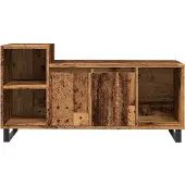 vidaXL Armoire TV aspect bois ancien 100x35x55 cm Bois composite