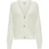 ONLY Cardigan 'ONLELLA' blanc cassé