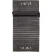 Cawö Serviette de plage beige / anthracite