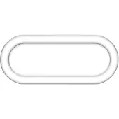 Eth Plafonnier Lois blanc 41cm